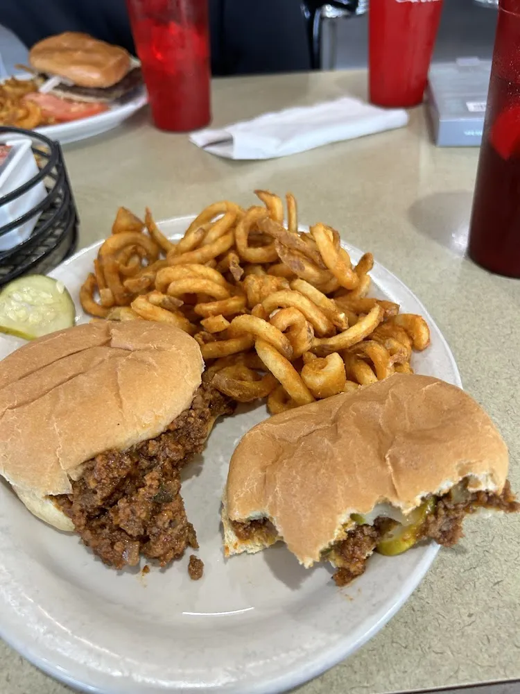 2 Sloppy Joes Chips & Soup